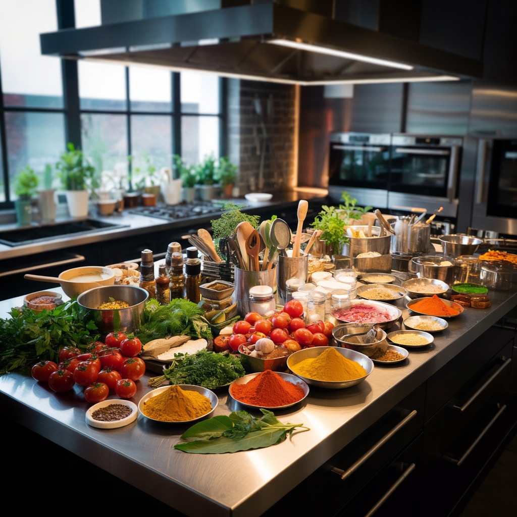 Thematische kookworkshop met specifieke keukens